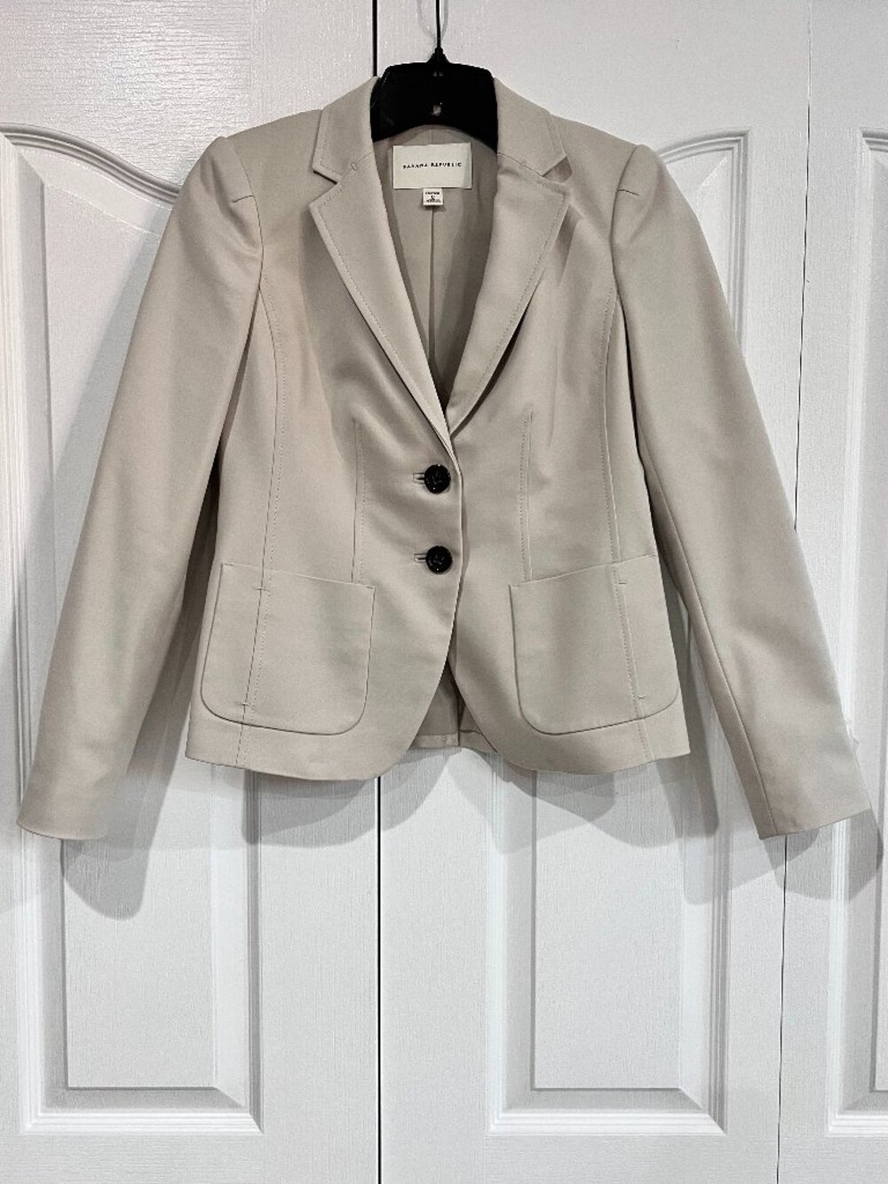Banana Republic suit jacket 0 tan taupe